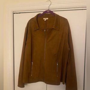 Style & Co women's Suede like blazer/jacket